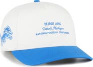 '47 Men's '47 White Detroit Lions Contemporary Two-Tone Hitch Adjustable Hat