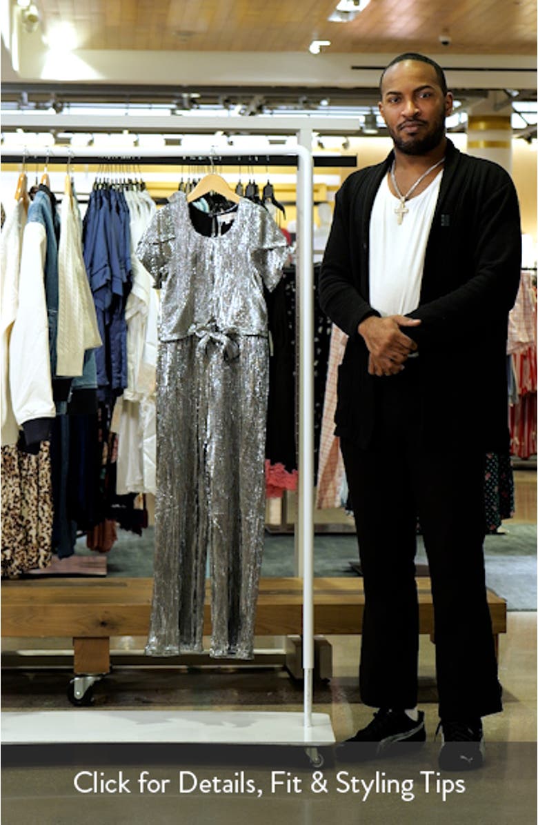 Kids' Metallic Jumpsuit, sales video thumbnail