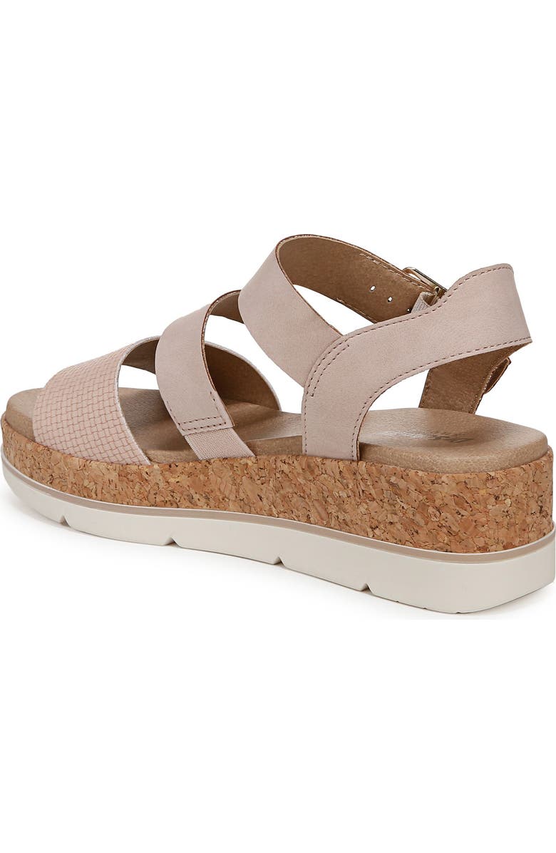 Dr. Scholl's Once Twice Platform Wedge Sandal, Alternate, color,