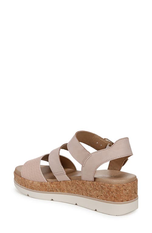 DR. SCHOLL'S DR. SCHOLL'S ONCE TWICE PLATFORM WEDGE SANDAL
