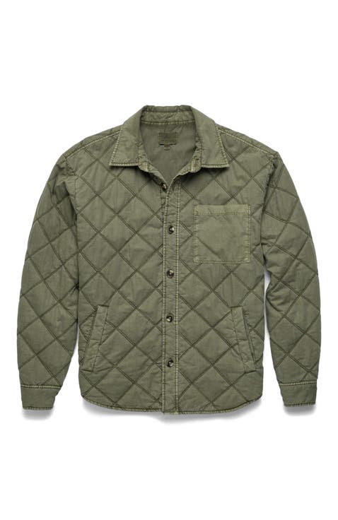 Lennon Quilted Shirt Jacket
