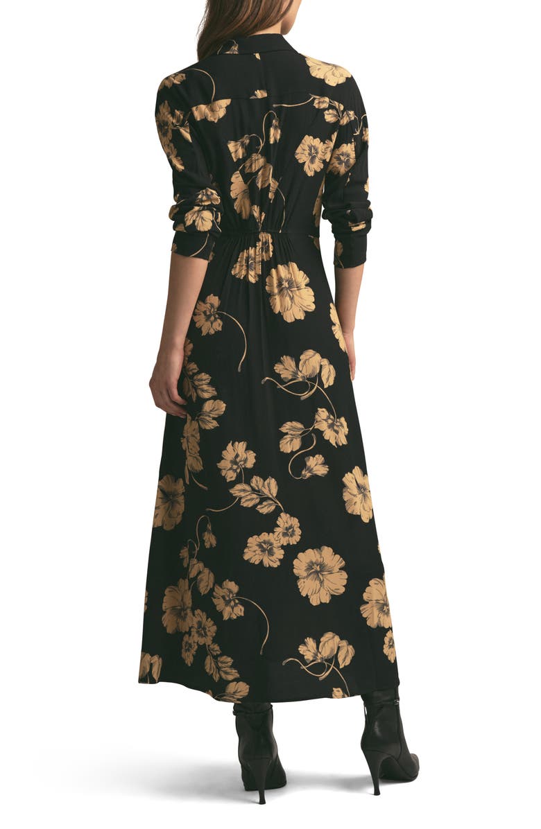 Favorite Daughter The Icon Floral Print Long Sleeve Shirtdress, Alternate, color, 