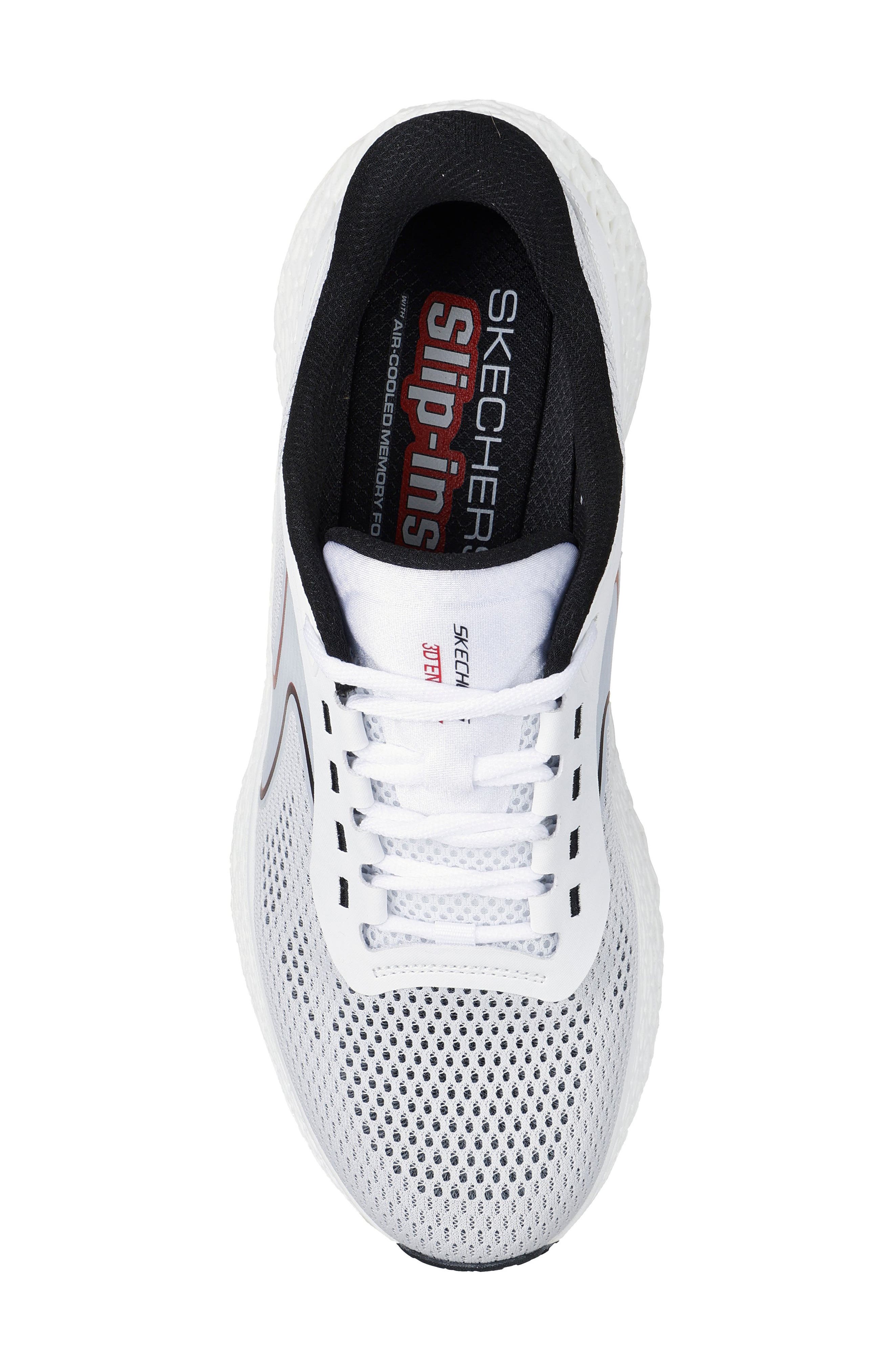 SKECHERS Slip-In<sup>®</sup> 3D Energy Slip-On Sneaker, Alternate, color, White