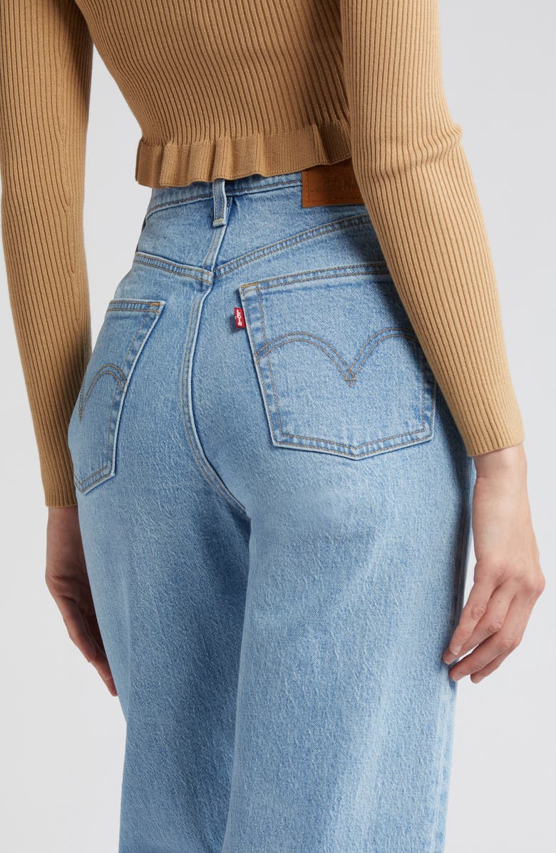 Levi's<sup>®</sup> Ribcage High Waist Straight Leg Jeans, Alternate, color,