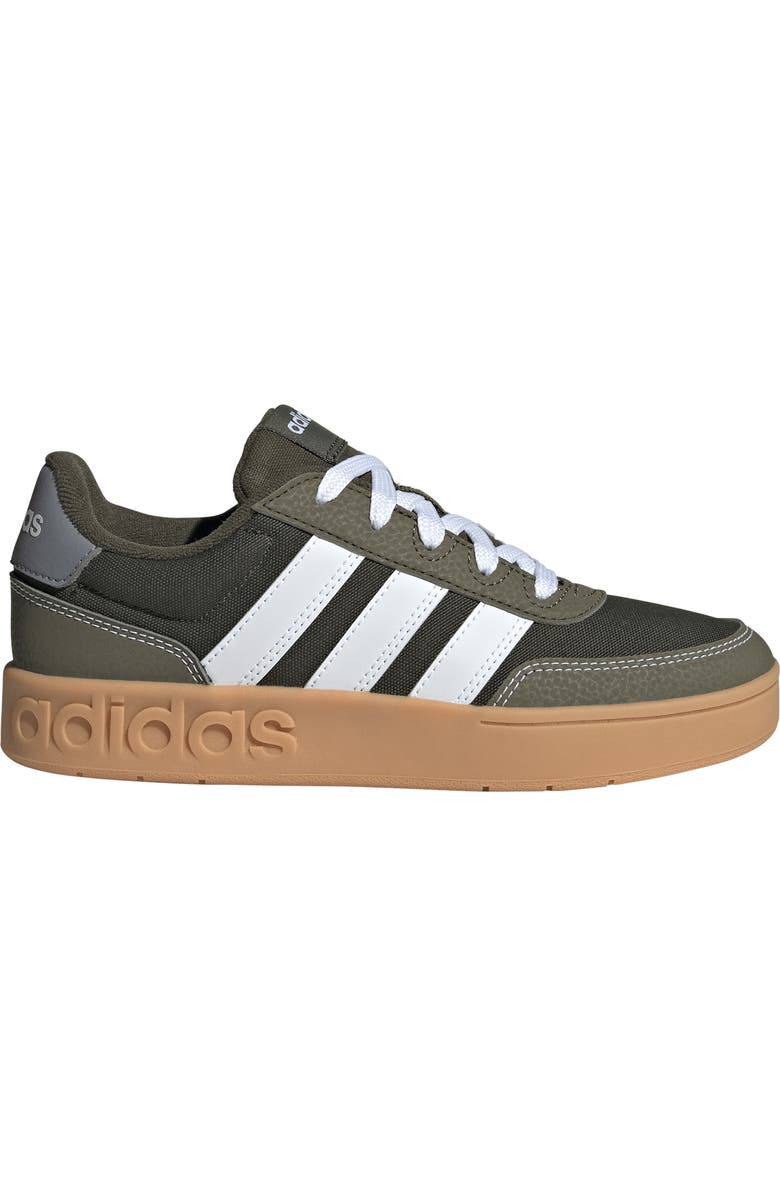 adidas Kids' Breakbase Sneaker, Alternate, color, Night Cargo/ White/ Olive