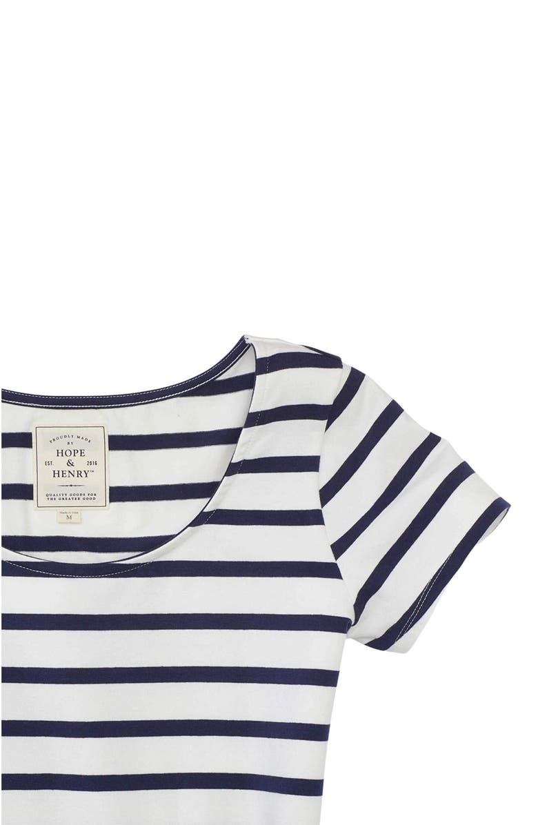 Hope & Henry Women's Organic Tie-Waist Knit Dress, Alternate, color,