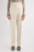 Dries Van Noten Pilar Tailored Stripe Washed Cotton Blend Pants