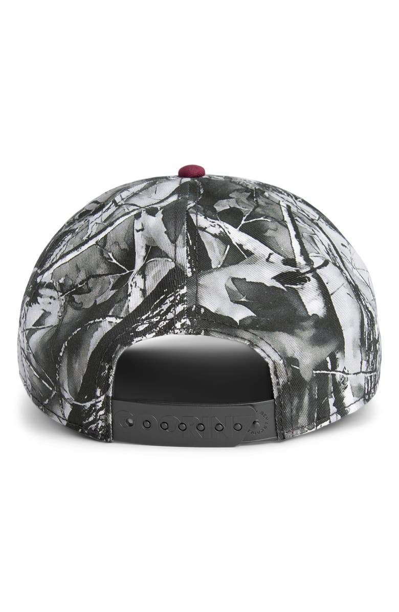 Goorin Bros. Tuff Camo Embroidered Patch Baseball Cap, Alternate, color, Camouflage / Desire