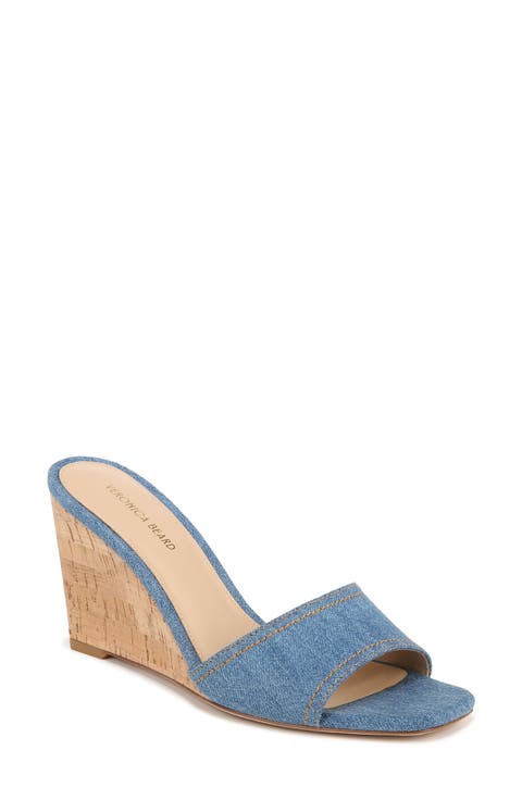 Ellen Wedge Slide Sandal (Women)