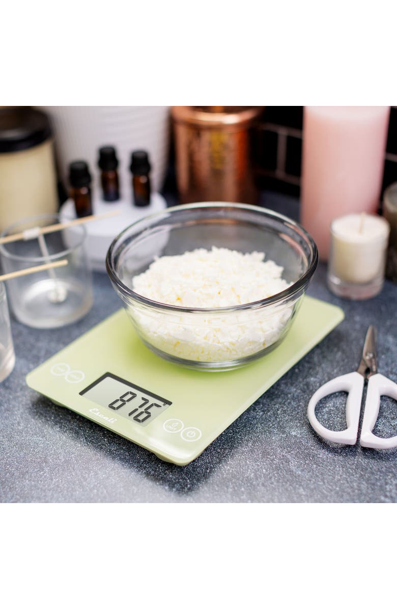 ESCALI Arti Classic Glass Digital Scale, Alternate, color, Classic Green