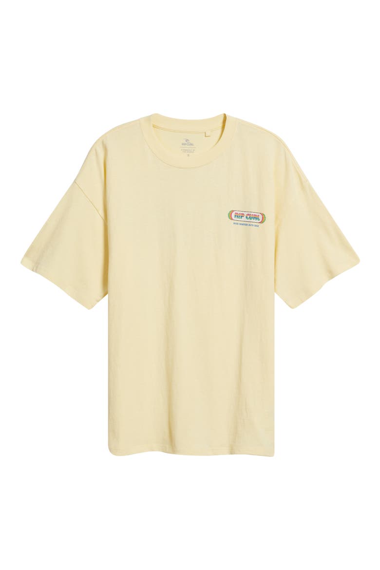 Surf Revival Heritage Relaxed Graphic T-Shirt, Alternate, color, YELLOW