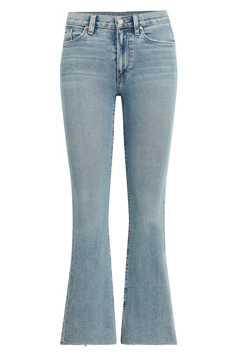 Barbara Raw Hem High Waist Bootcut Jeans, Alternate, color, CALI