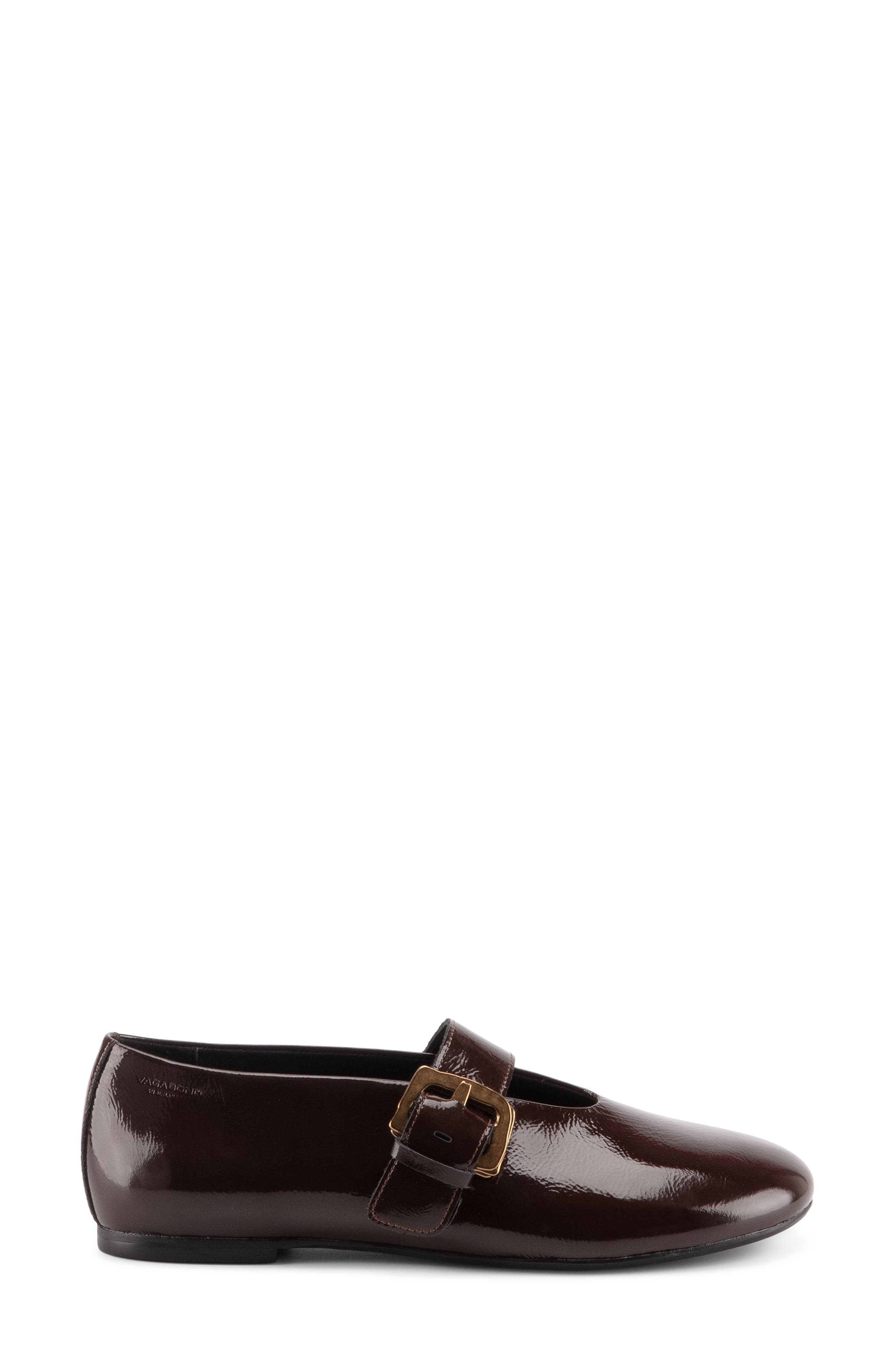 Aleya Mary Jane Flat, Alternate, color, CHOCOLATE