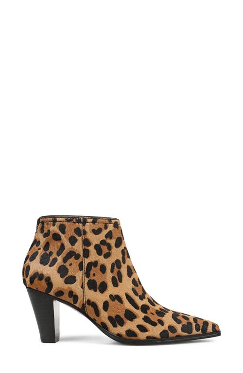 Franco Sarto Josiah Genuine Calf Hair Bootie In Animal Print
