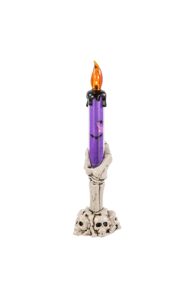 Northlight LED Skeleton Hand Halloween Candles - 8.25" - Set of 3, Alternate, color, 