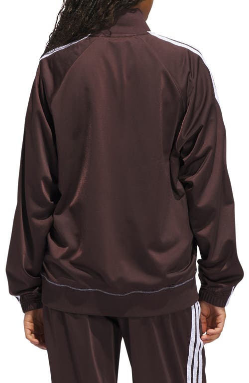 Adidas Originals Adidas Track Jacket In Brown
