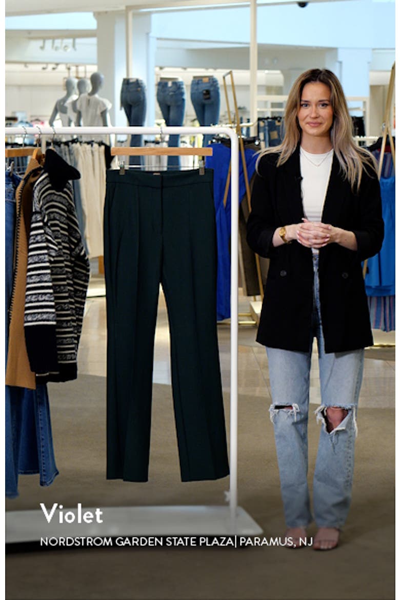 Tanorda High Waist Flare Pants video