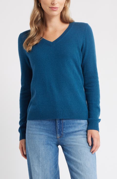 Cashmere V-Neck Sweater
