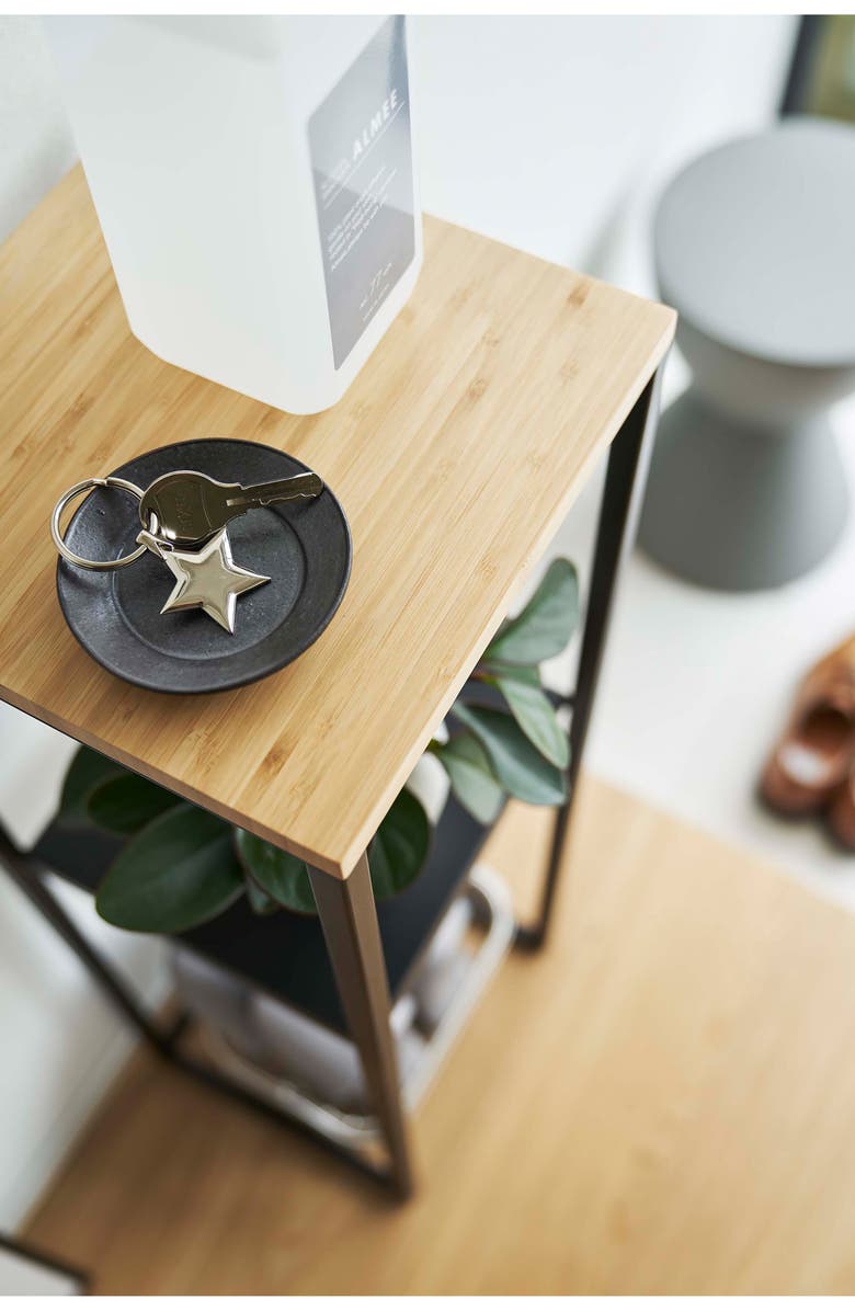 Yamazaki Two-Tier Display Shelf, Alternate, color, Black