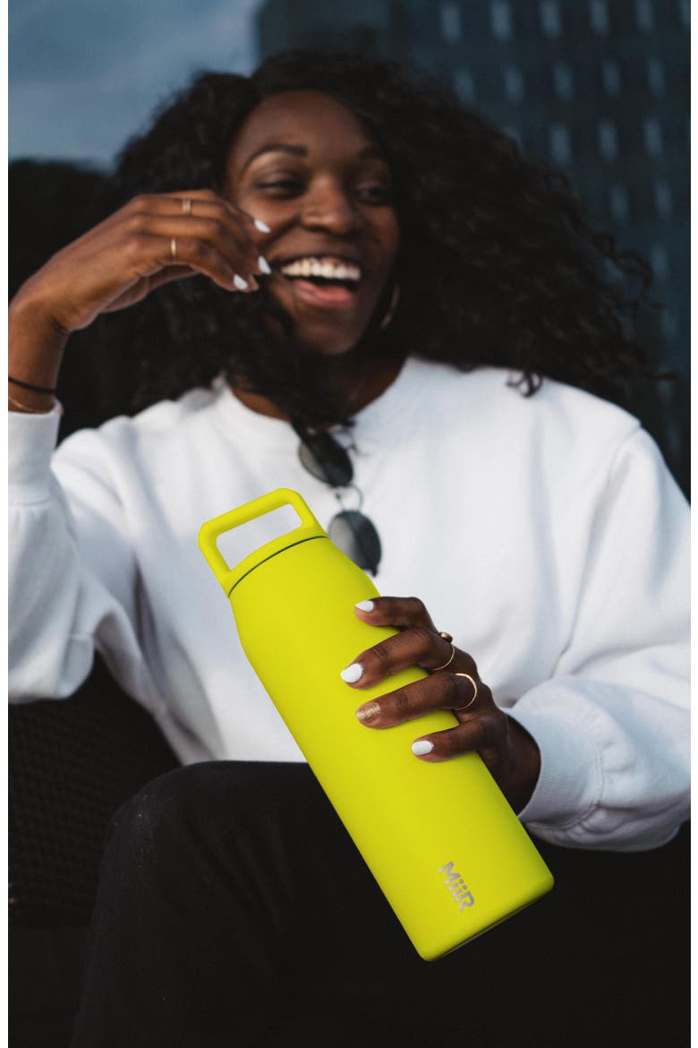 32-Ounce Wide Mouth Stainless Steel Insulated Water Bottle, Alternate, color, SPARK