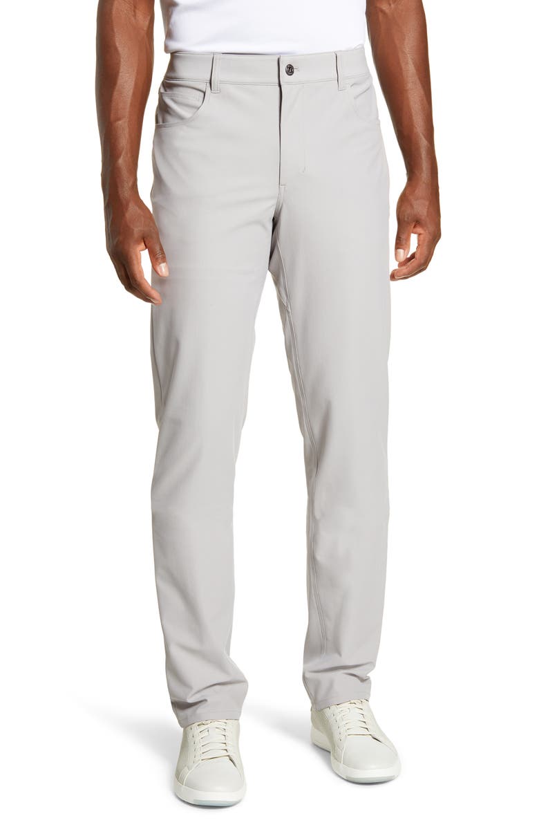 johnnie-O Cross Country Classic Performance Five-Pocket Pants, Main, color, 