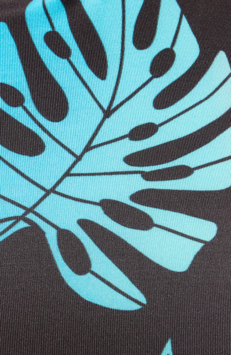 TomboyX Racerback Zip Bikini Top, Alternate, color, Tropadelic