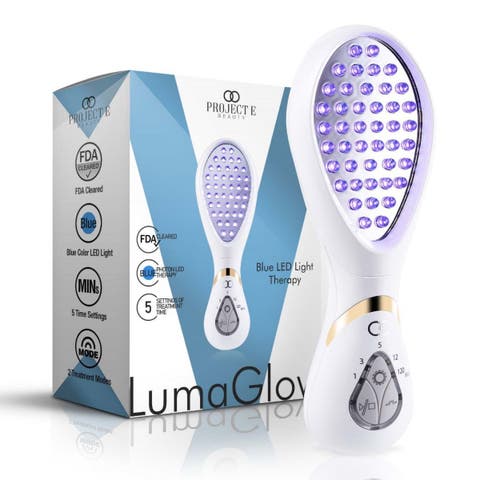 LumaGlow Blue LED Light Therapy Wand