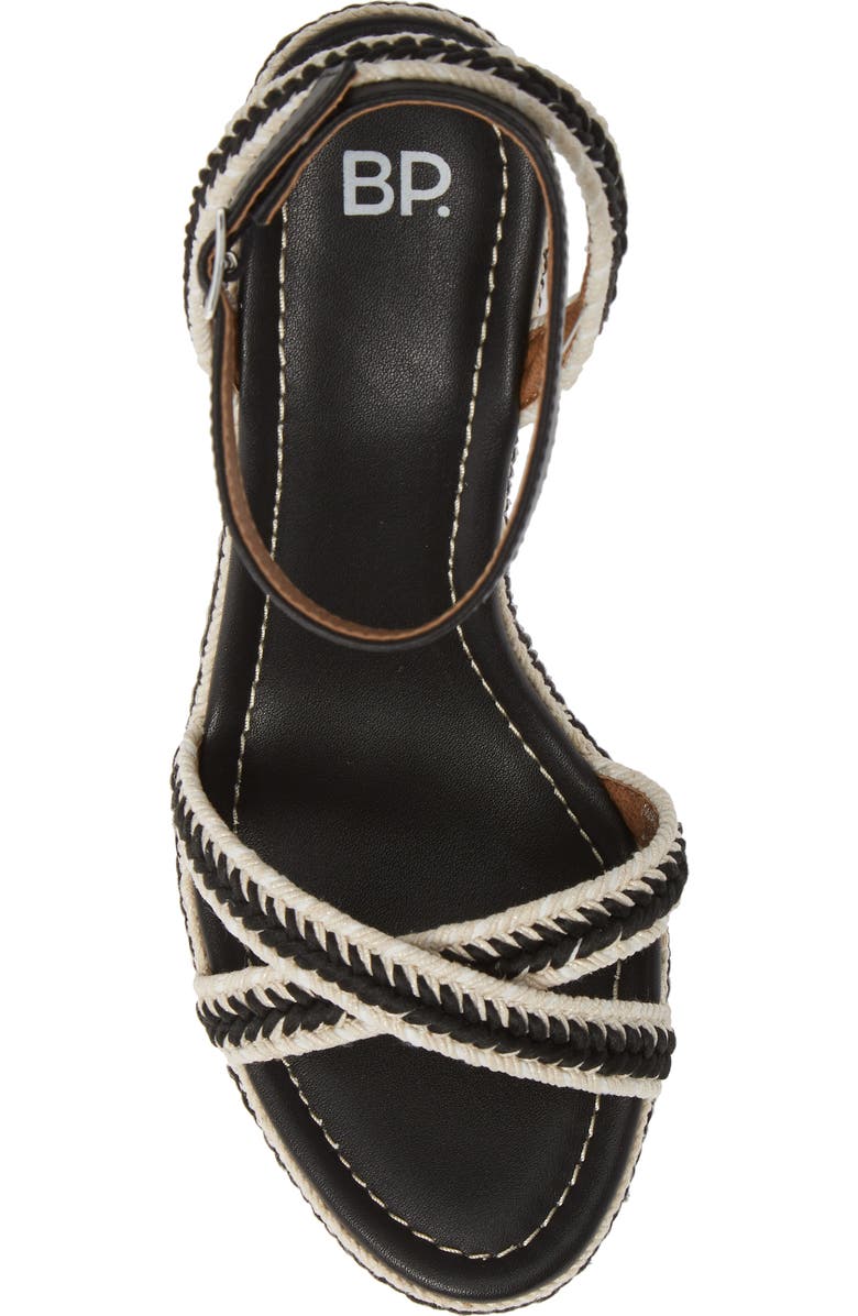 BP. Gabby Woven Wedge Sandal, Alternate, color,