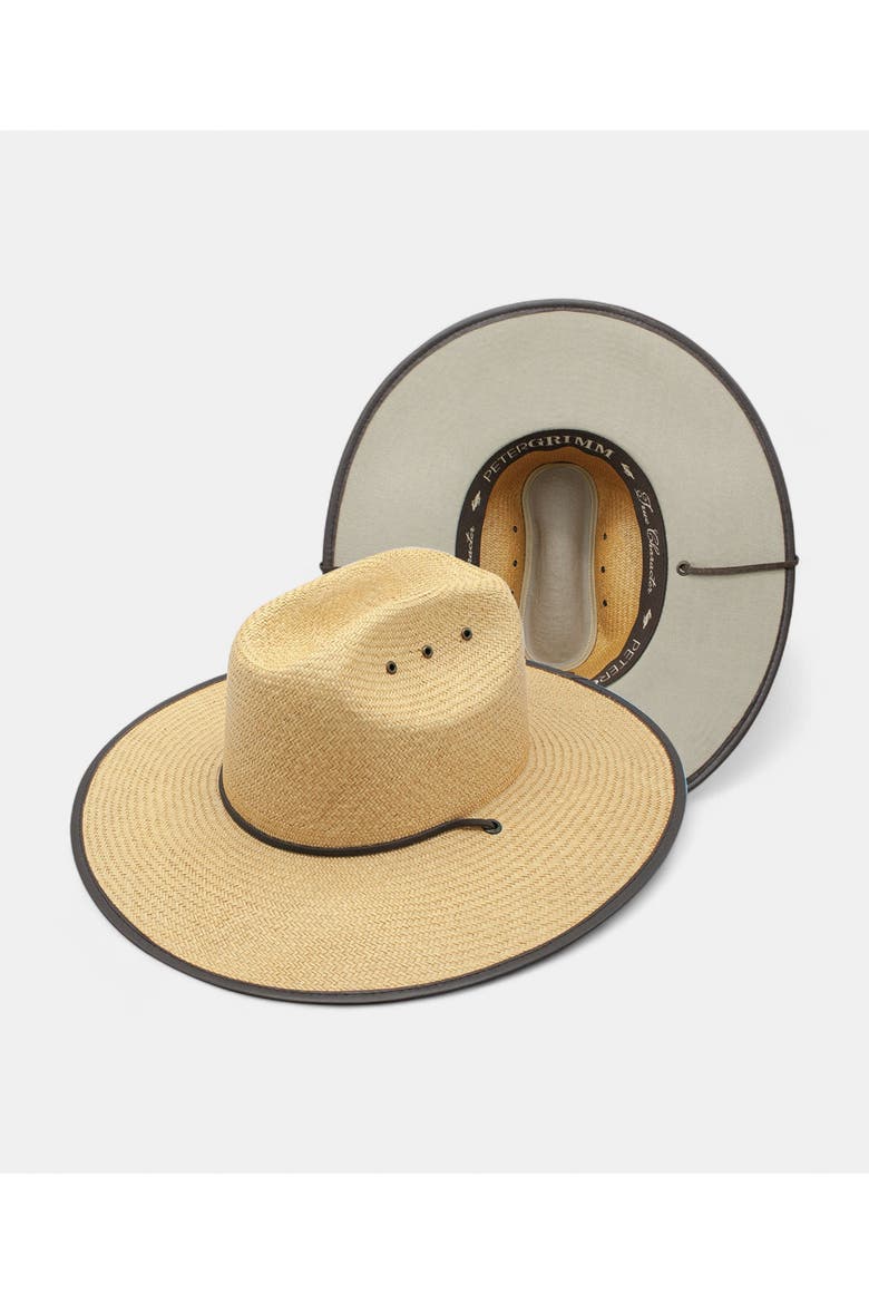 Promenade Panama Sun Hat, Main, color, TAN