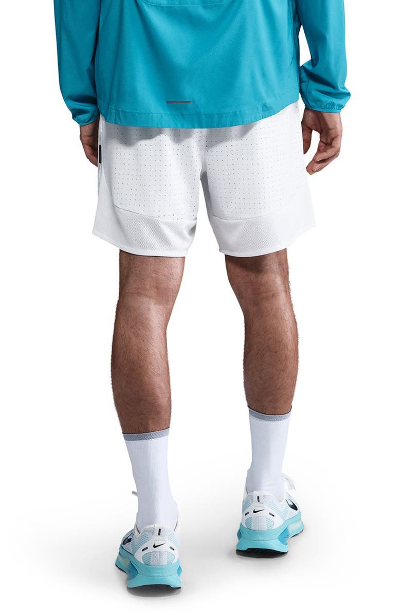 Nike Dri-FIT Challenger Breathe 7-Inch Training Shorts, Alternate, color, Summit White/ Reflective Silve