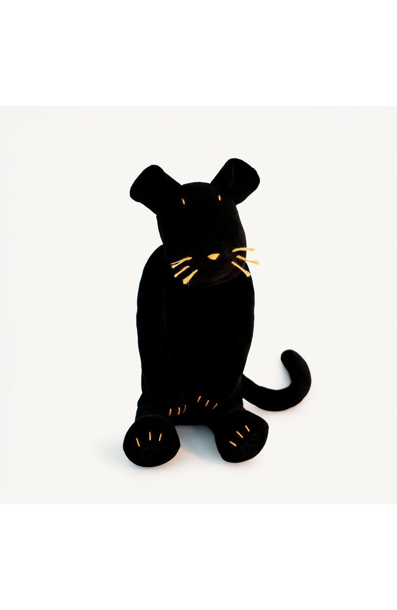 ADADA Indira, the black panther stuffed animal, Main, color, Black