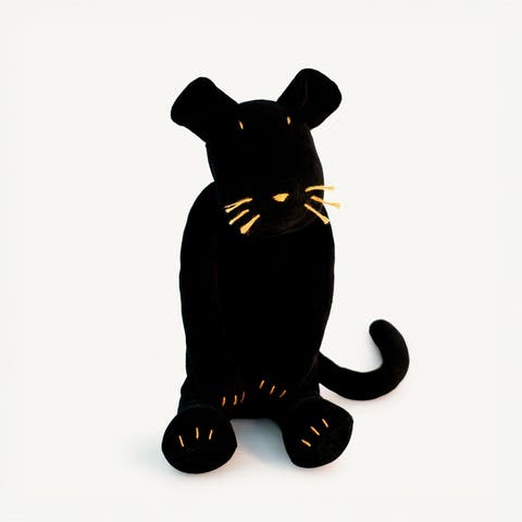 Indira, the black panther stuffed animal