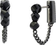 AllSaints Faceted Bead Front to Back Earrings