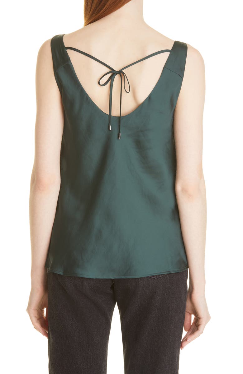PAIGE Jaida Cowl Neck Satin Cami, Alternate, color,
