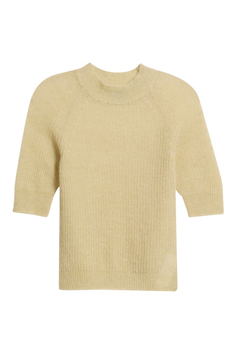 Ribbed Alpaca Blend Sweater, Main, color, BGE/ KHAKI