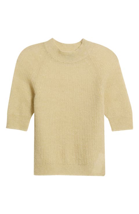 Ribbed Alpaca Blend Sweater