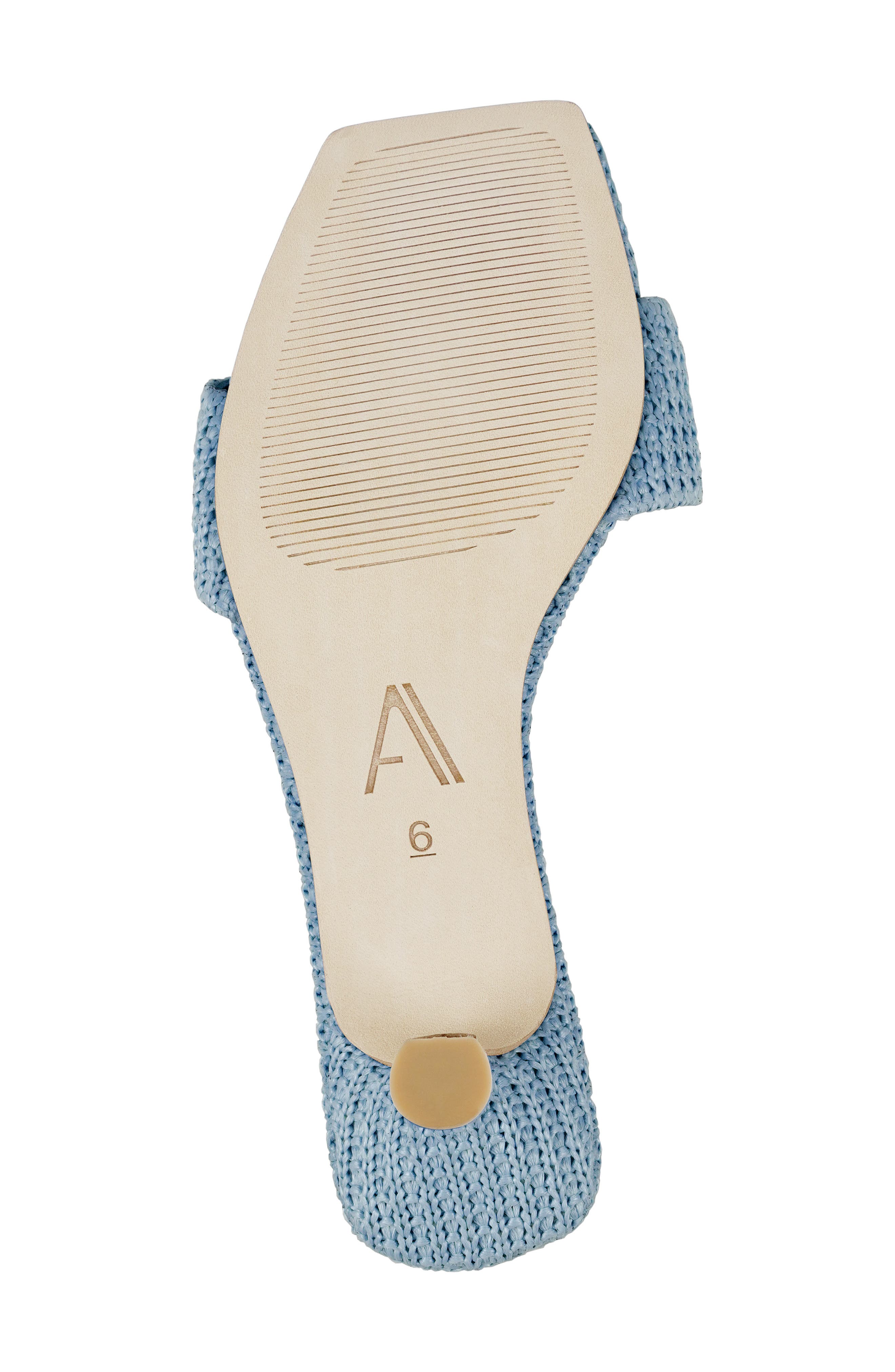 Evana Kitten Heel Sandal, Alternate, color, BLUE