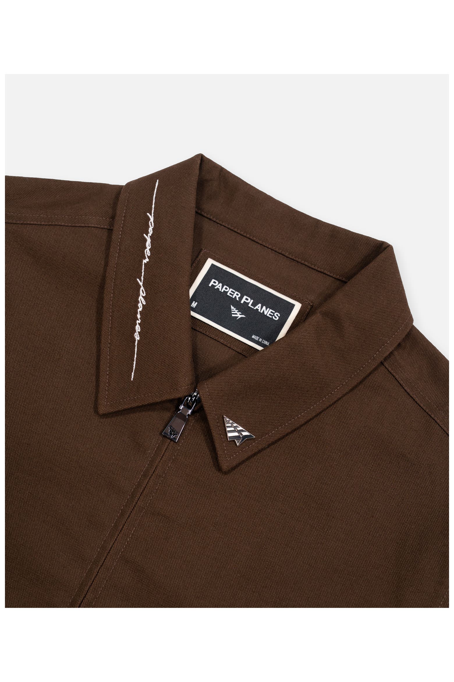 Script Paper Planes PAPER PLANES Script Logo Cotton Canvas Jacket (Men) | Nordstrom