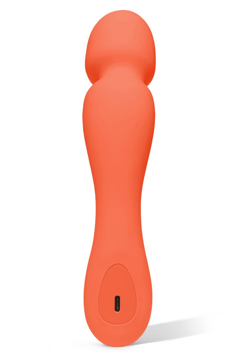 Min External Wand Vibrator, Alternate, color, PAPAYA