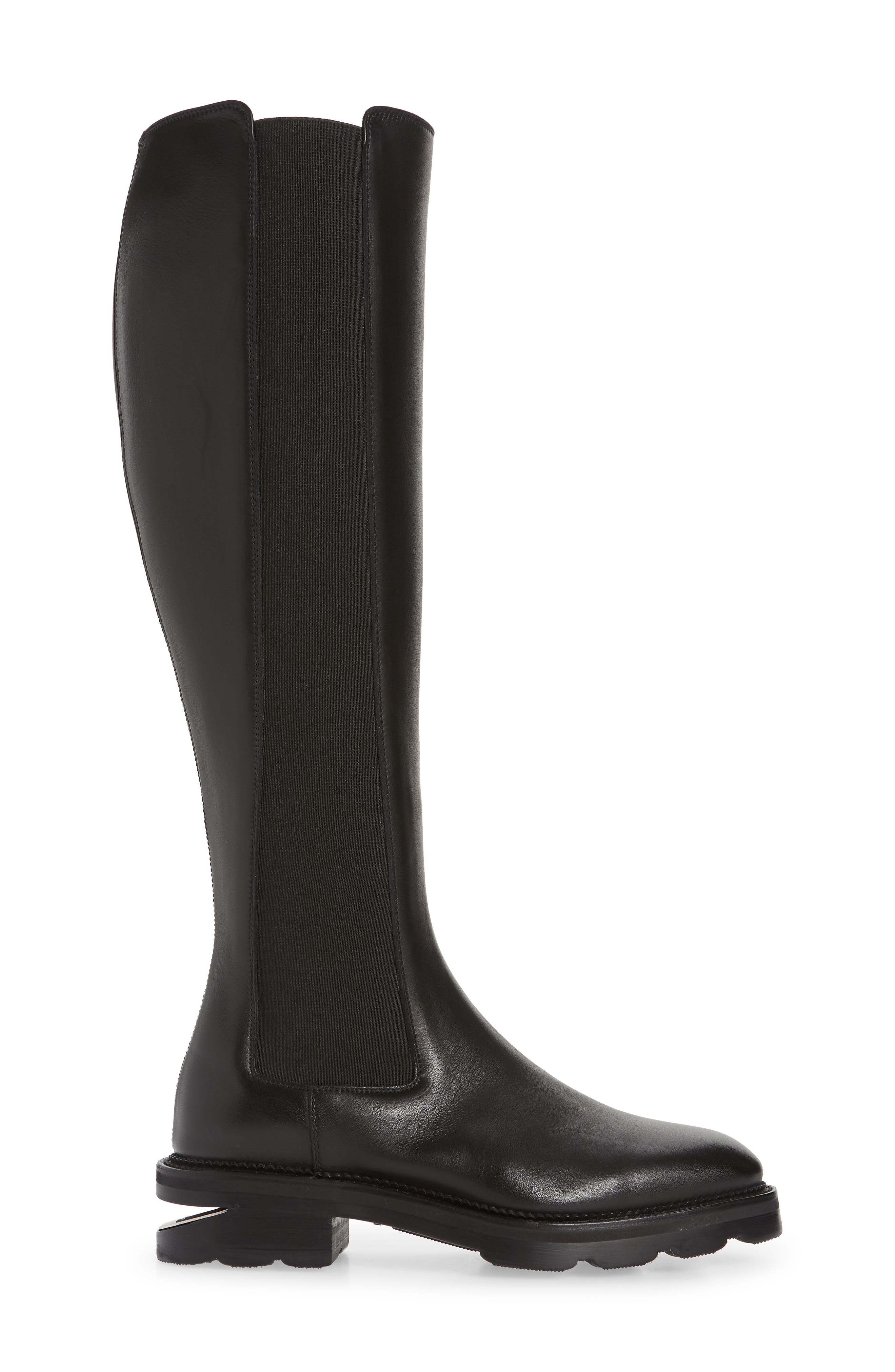 Alexander Wang Andy Chelsea Riding Boot, Alternate, color, Black