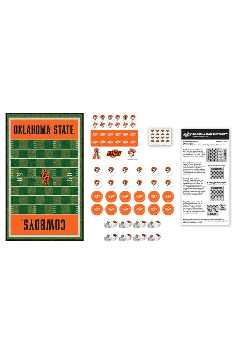 Oklahoma State Cowboys Checkers Game, Alternate, color, Multicolor