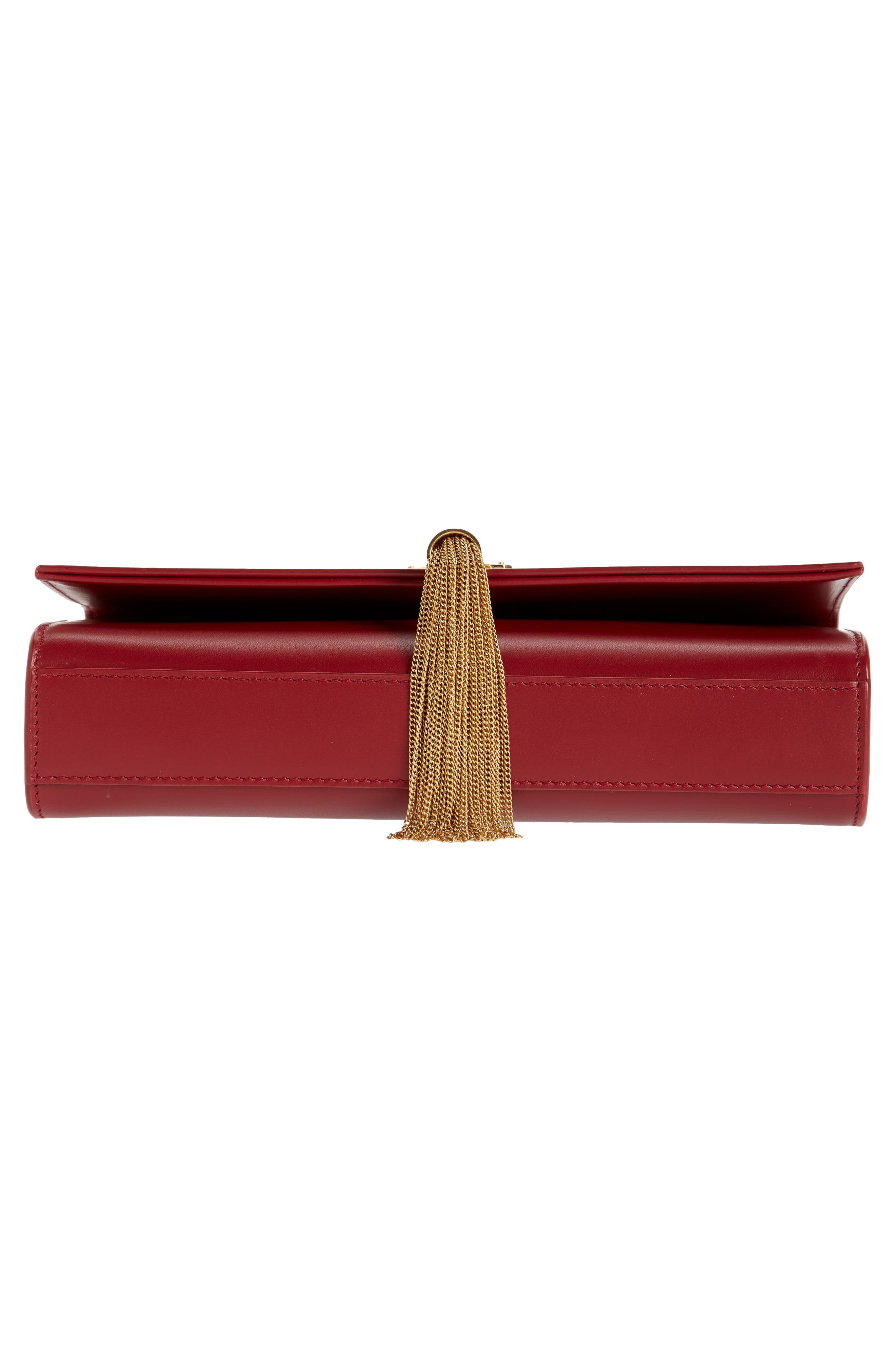 Medium Kate Leather Shoulder Bag, Alternate, color, OPYM RED