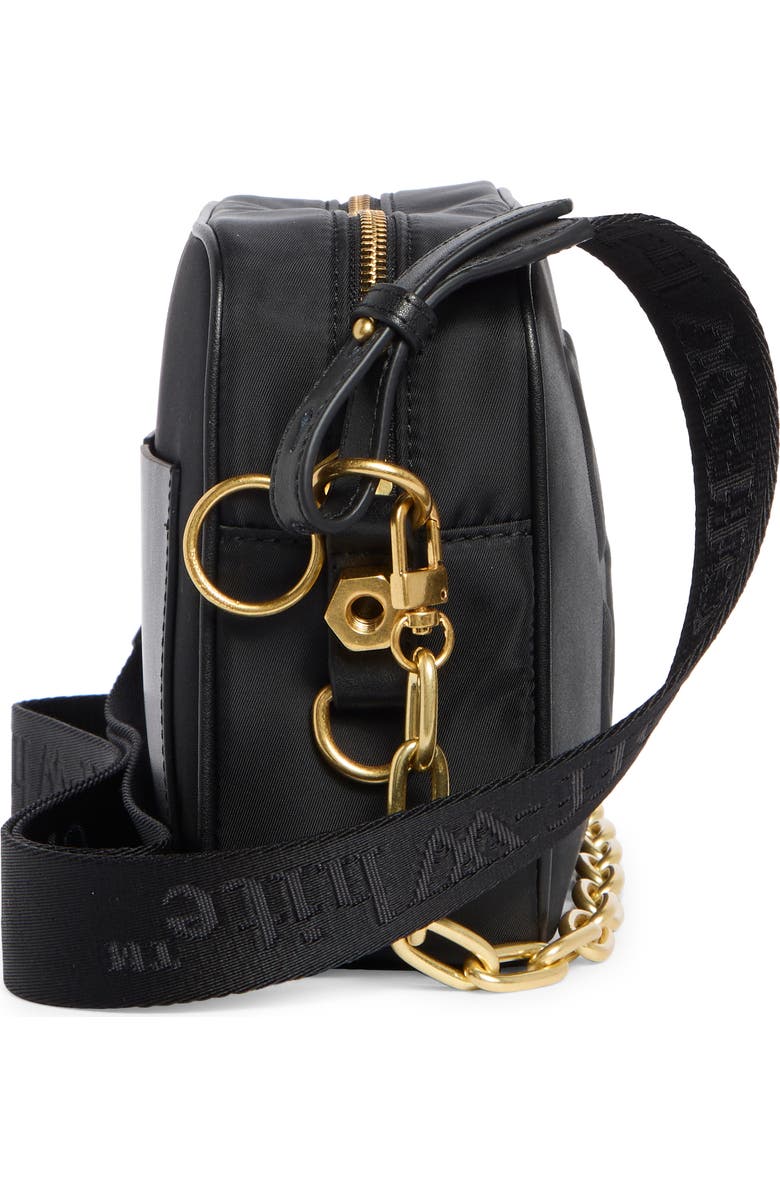 Off-White Medium Camera Crossbody Bag, Alternate, color, Black