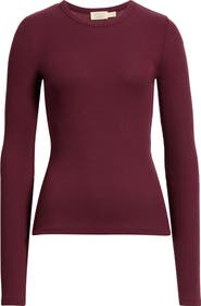 Faherty Featherweight Rib Knit T-Shirt