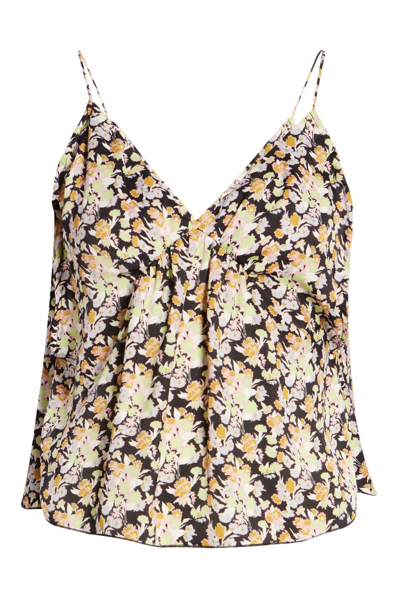 Gardenia Print Camisole, Alternate, color, NIGHT COMBO