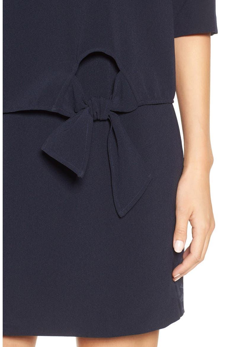 'Tenley' Shift Dress, Alternate, color, INK
