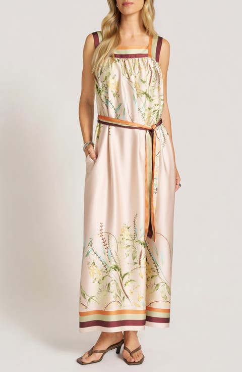 Avira Printed Maxi Dress