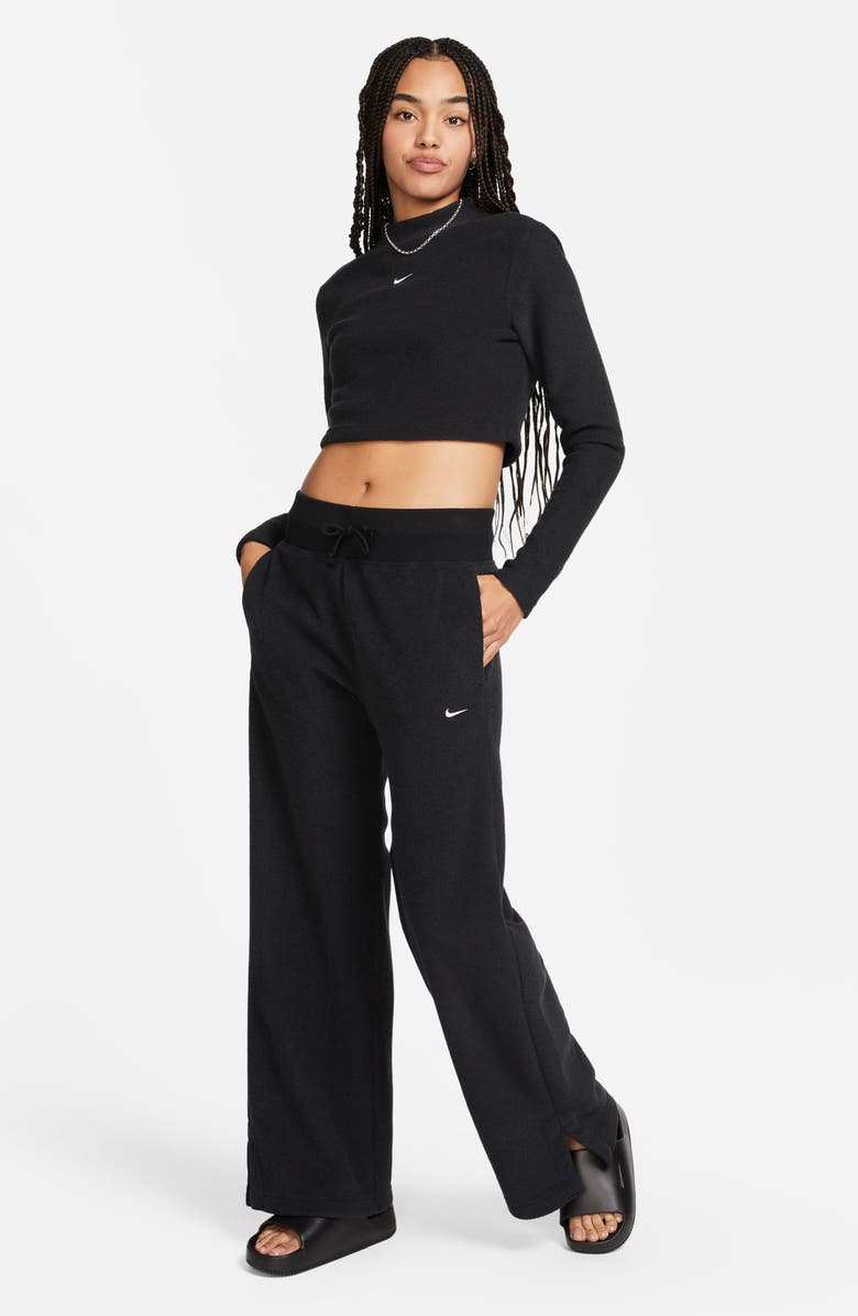 Nike Sportswear Cozy Long Sleeve Crop Top, Alternate, color, 
