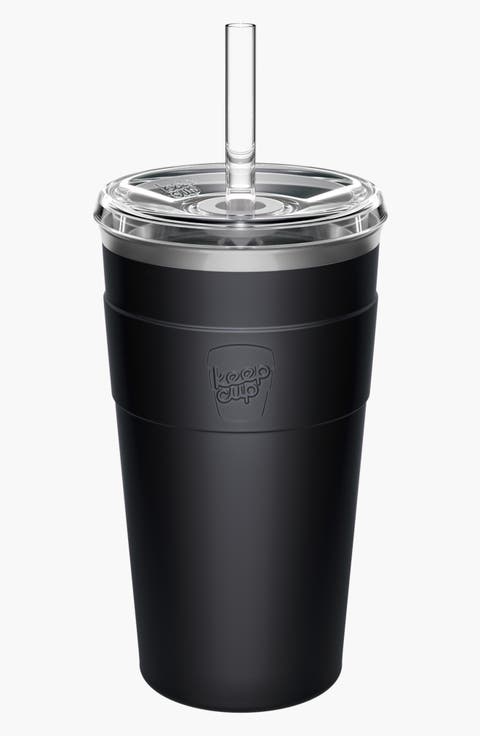 Cold Cup Thermal with Coffee Straw