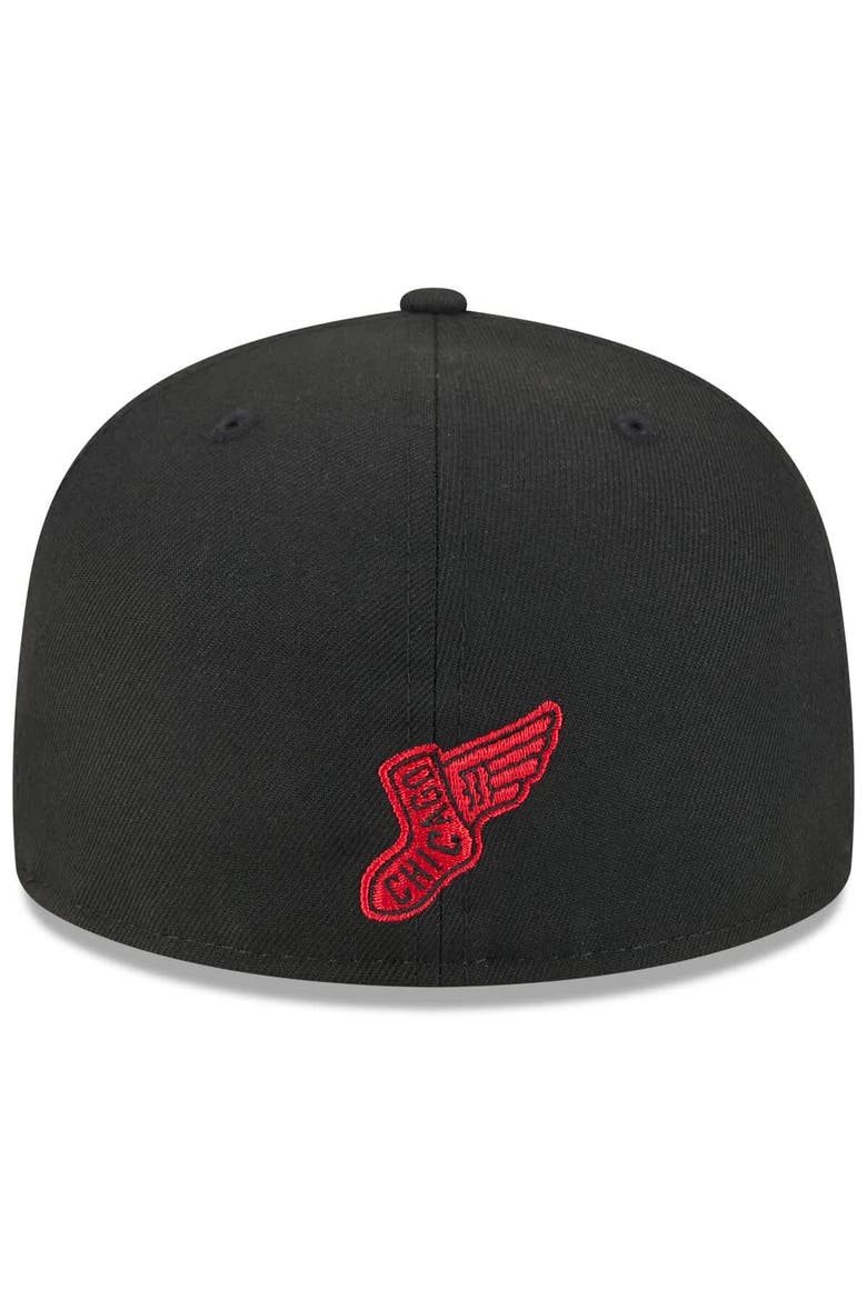 Men's New Era  Black Chicago White Sox 2025 City Connect Fan Pack 59FIFTY Fitted Hat, Alternate, color, Black